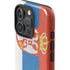 Serbia Flag Distressed iPhone 16 Pro Max Impact Case